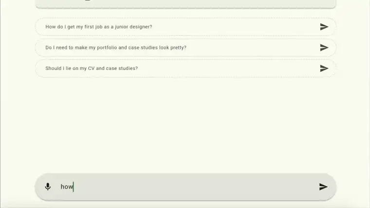 Answers From Me: a seeker chatting with an expert’s AI agent