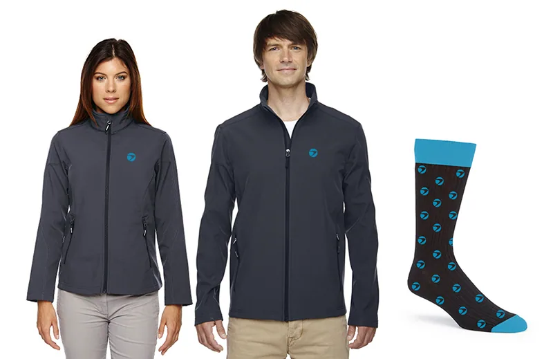One Design track jackets and socks